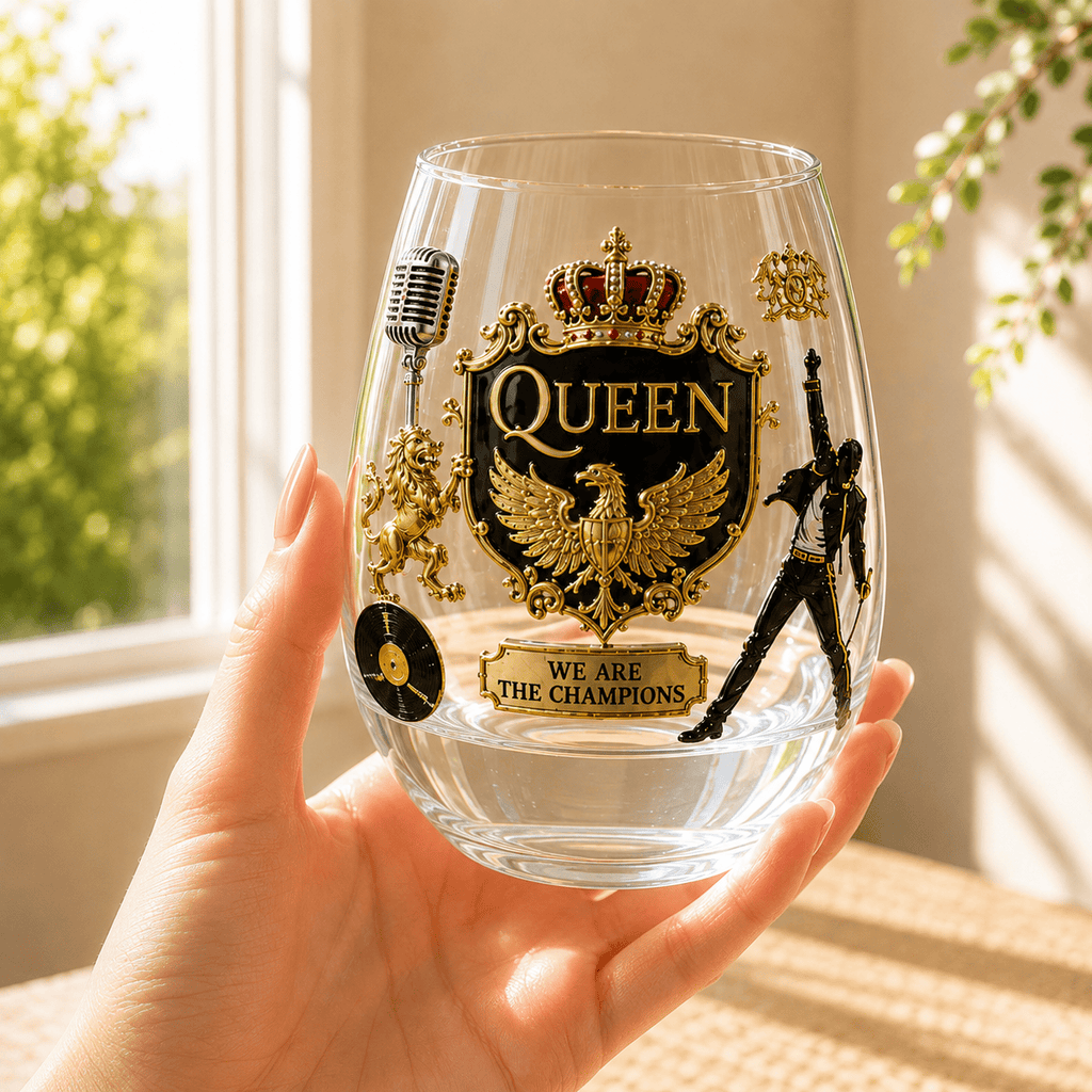 Premium QNN Wine Glass Cup TMH