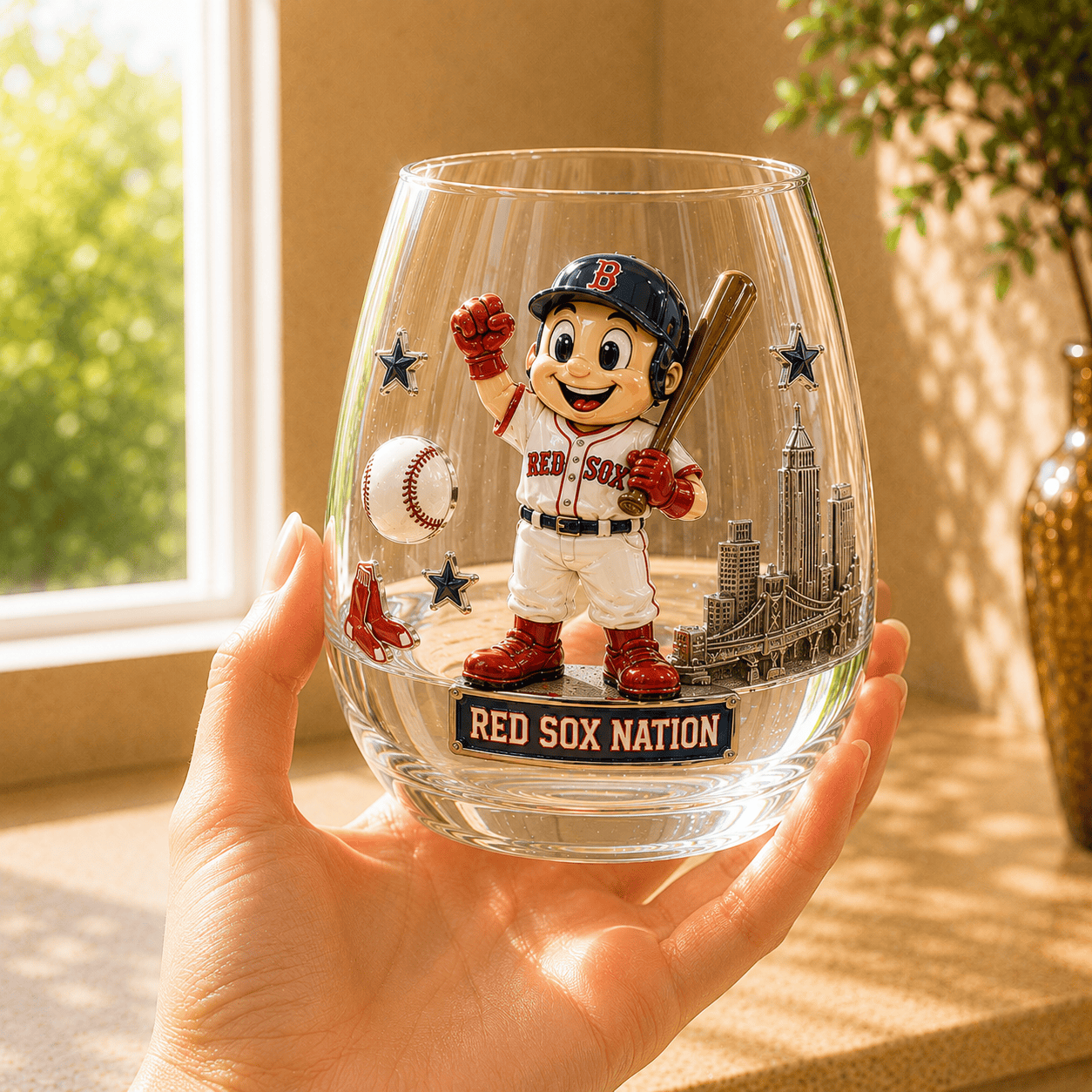 Premium BRX Wine Glass Cup TMH