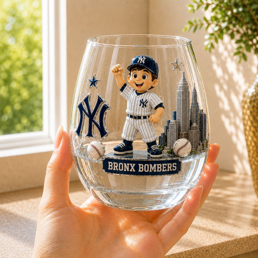 Premium NYYR Wine Glass Cup TMH