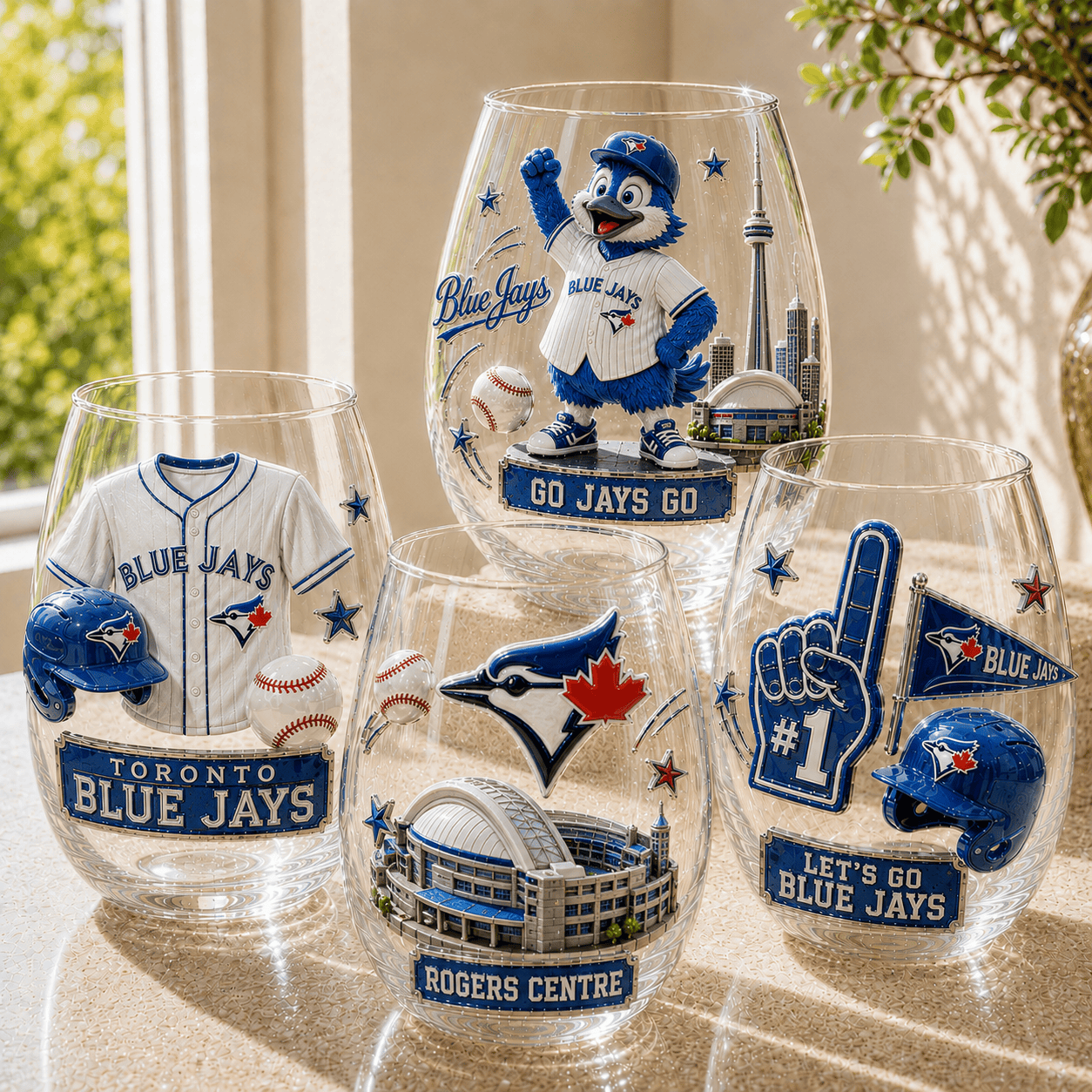 Premium TBJ Wine Glass Cup TMH