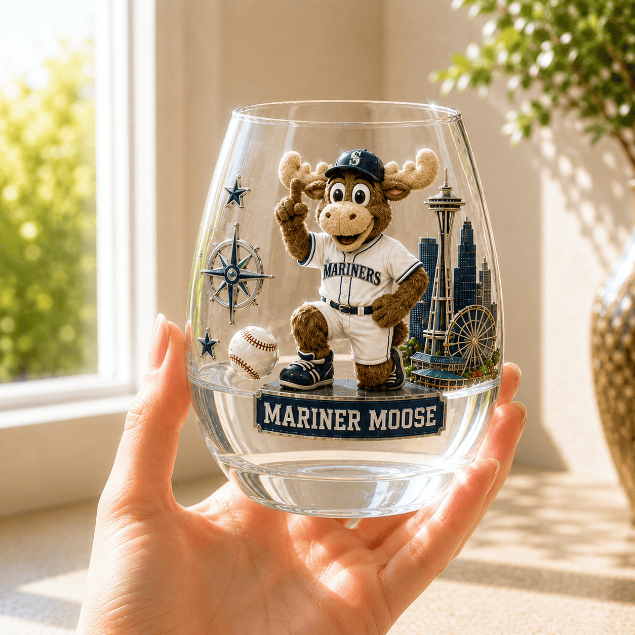 Premium STMR Wine Glass Cup TMH