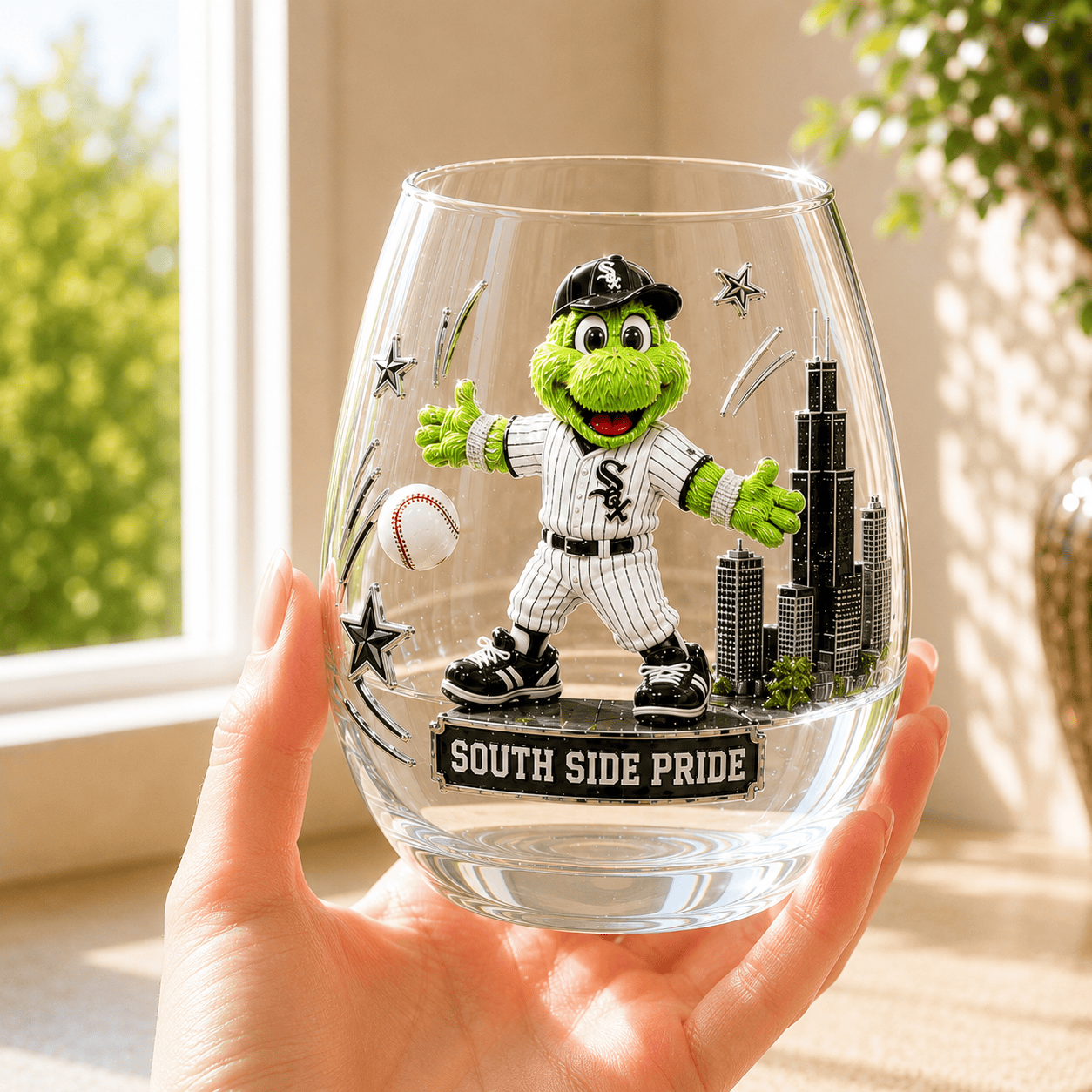 Premium CWS Wine Glass Cup TMH