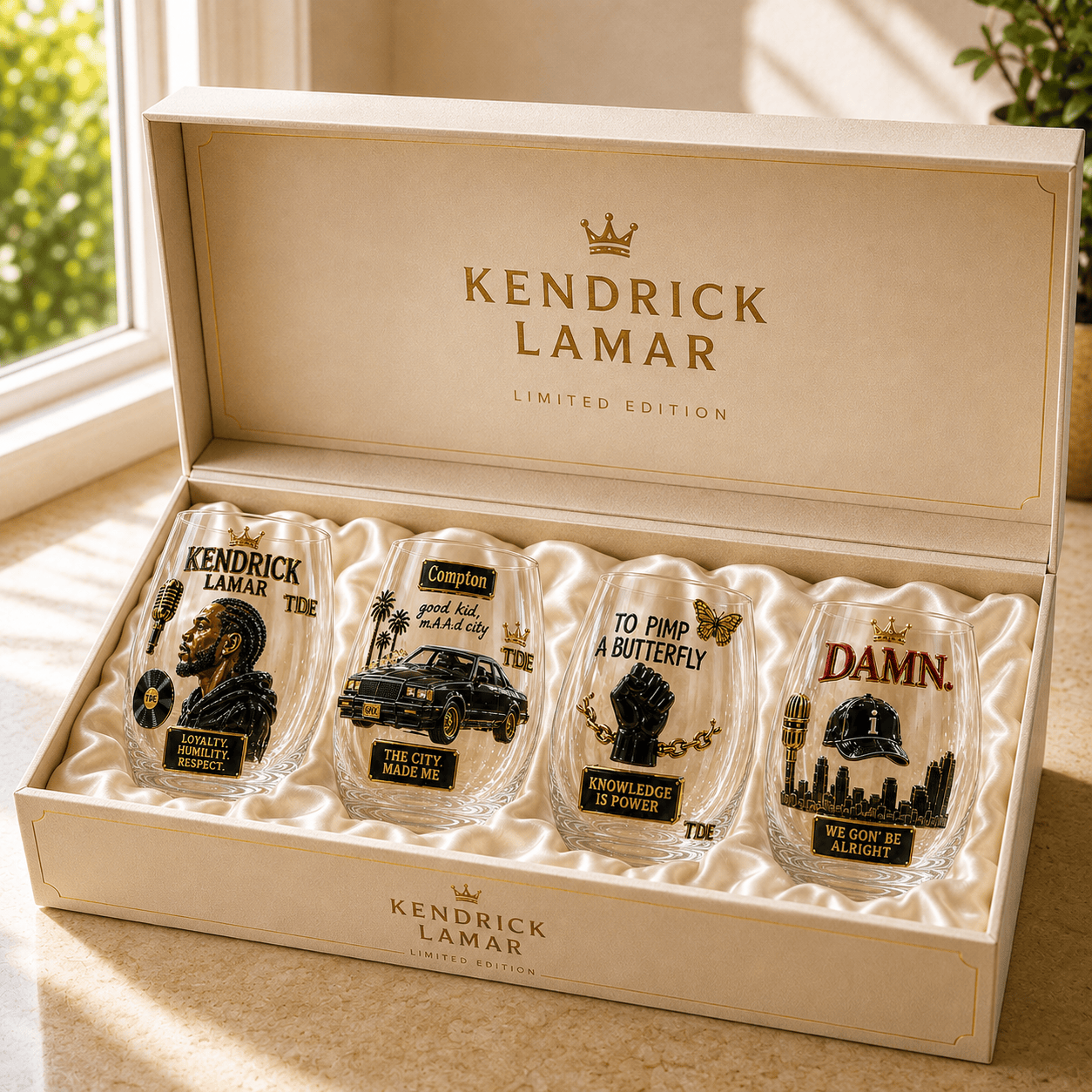 Premium KDL Wine Glass Cup TMH