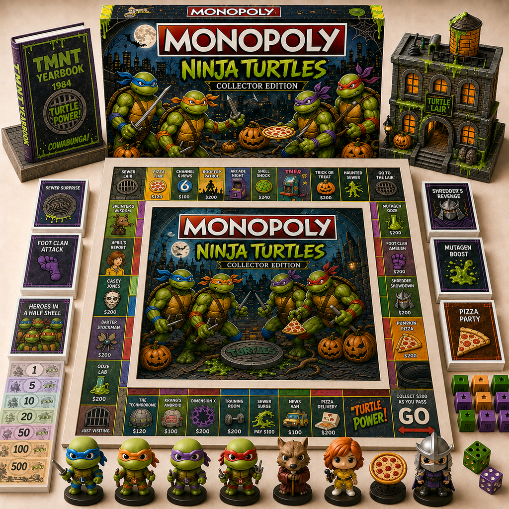 Premium TMNT Board Game TMH