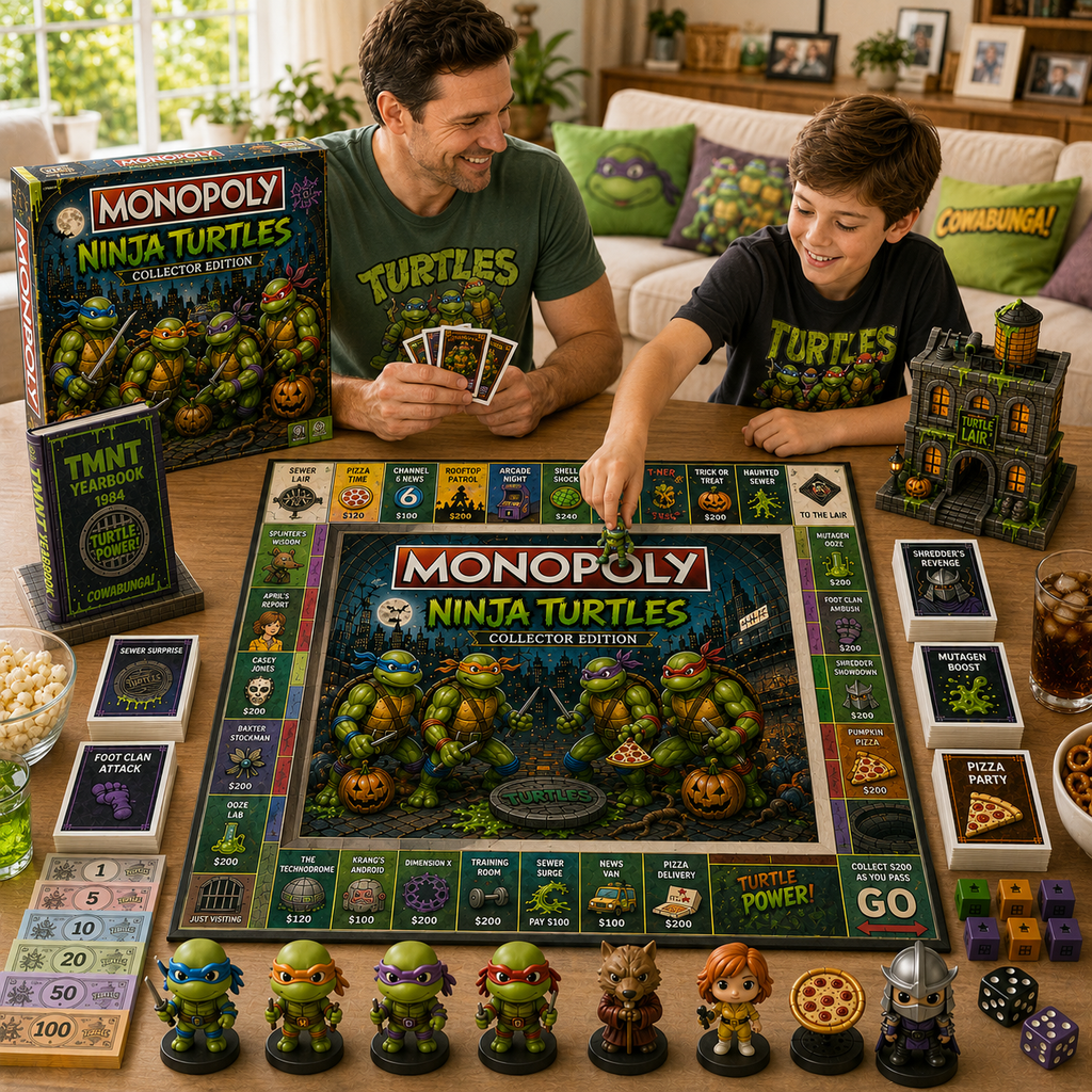Premium TMNT Board Game TMH