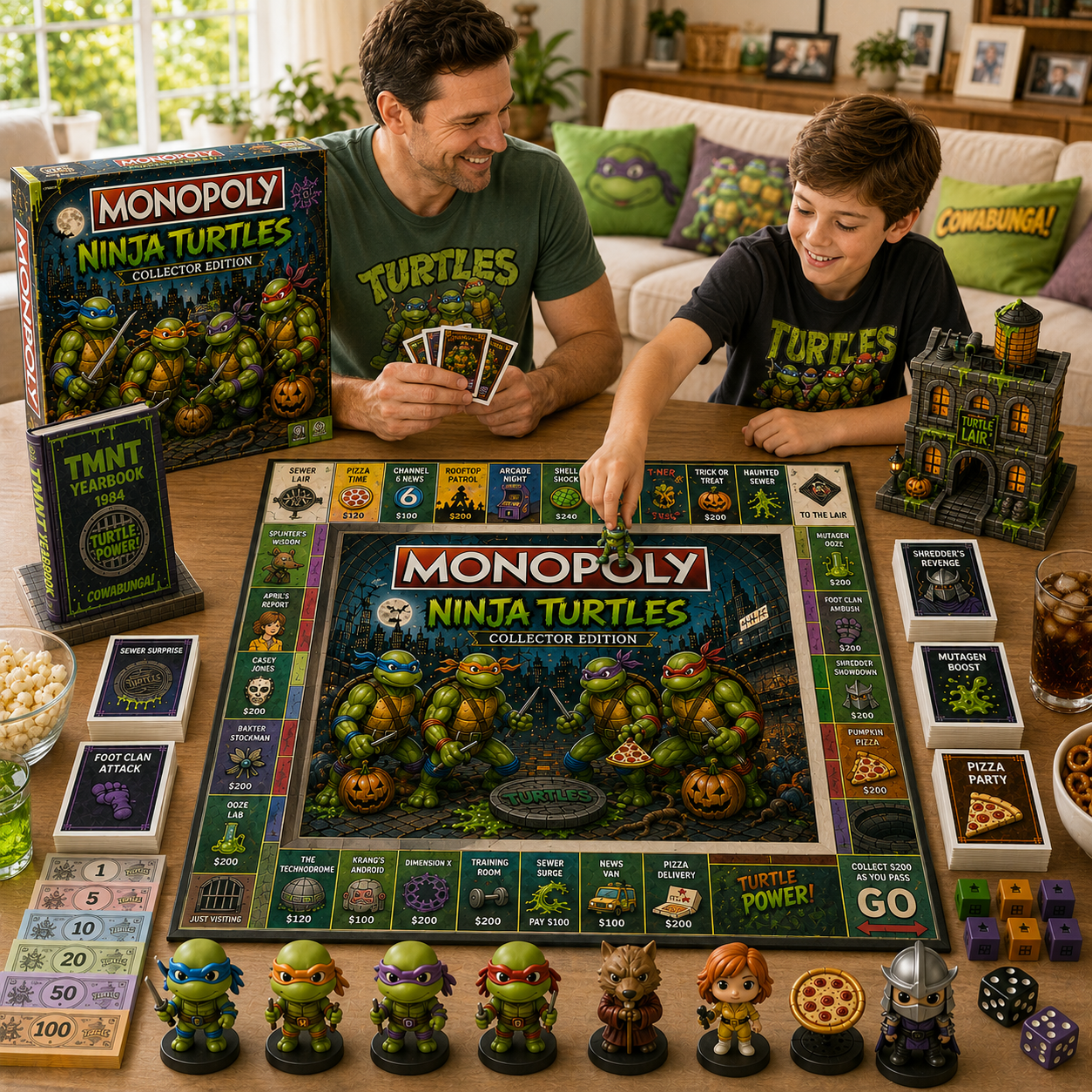 Premium TMNT Board Game TMH