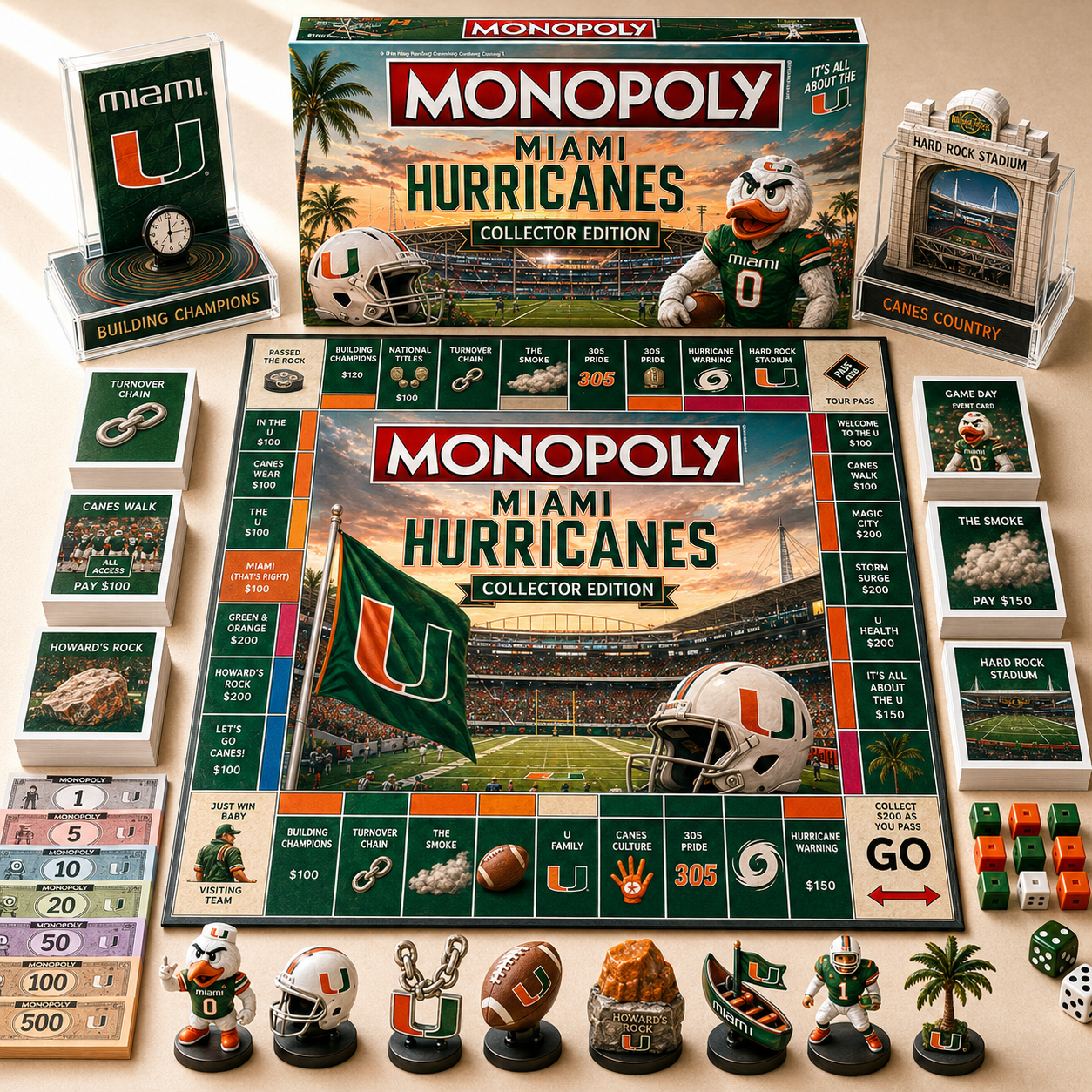 Premium MHR Board Game TMH