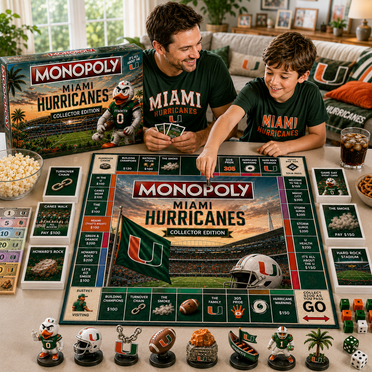 Premium MHR Board Game TMH