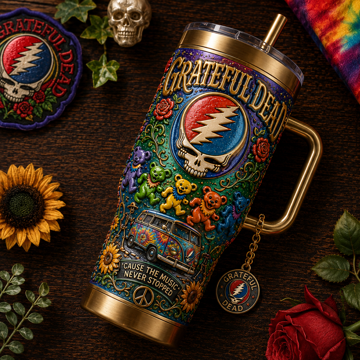 GRFD 40oz Tumbler With Handle TTNL