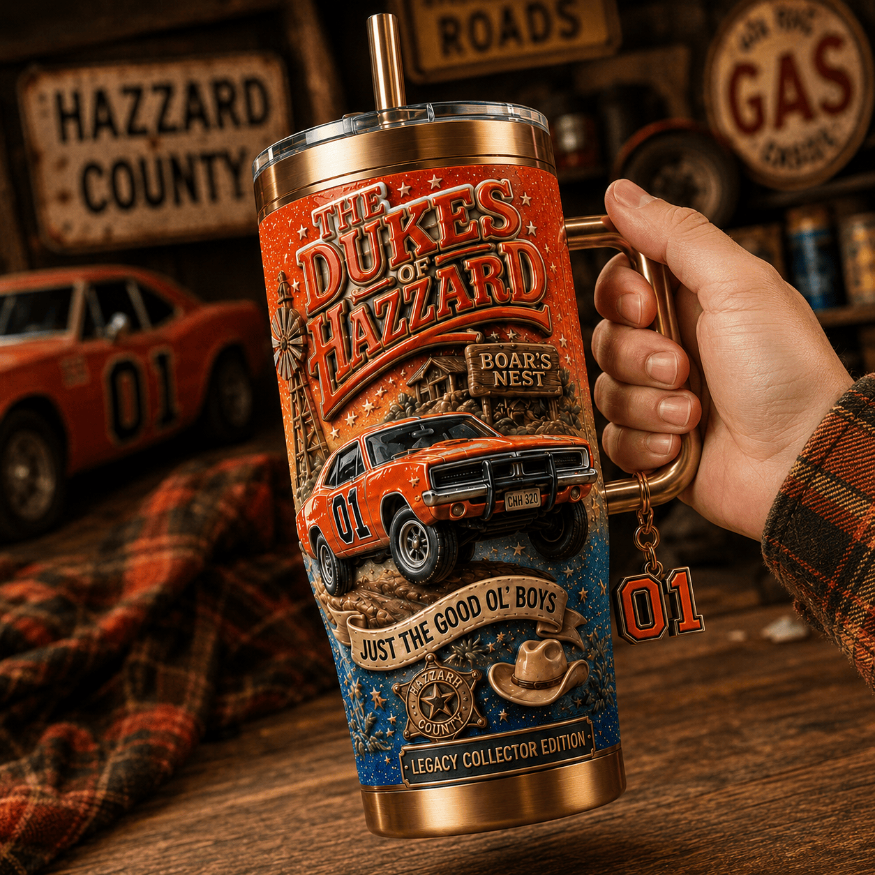 TDH 40oz Tumbler With Handle TTNL