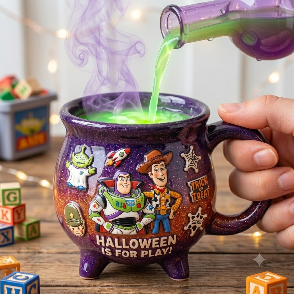 Premium TSTR Witch Cauldron Mug NPL