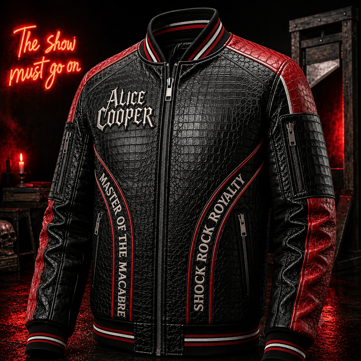 Premium ALCP Leather Zipper Jacket TTMH