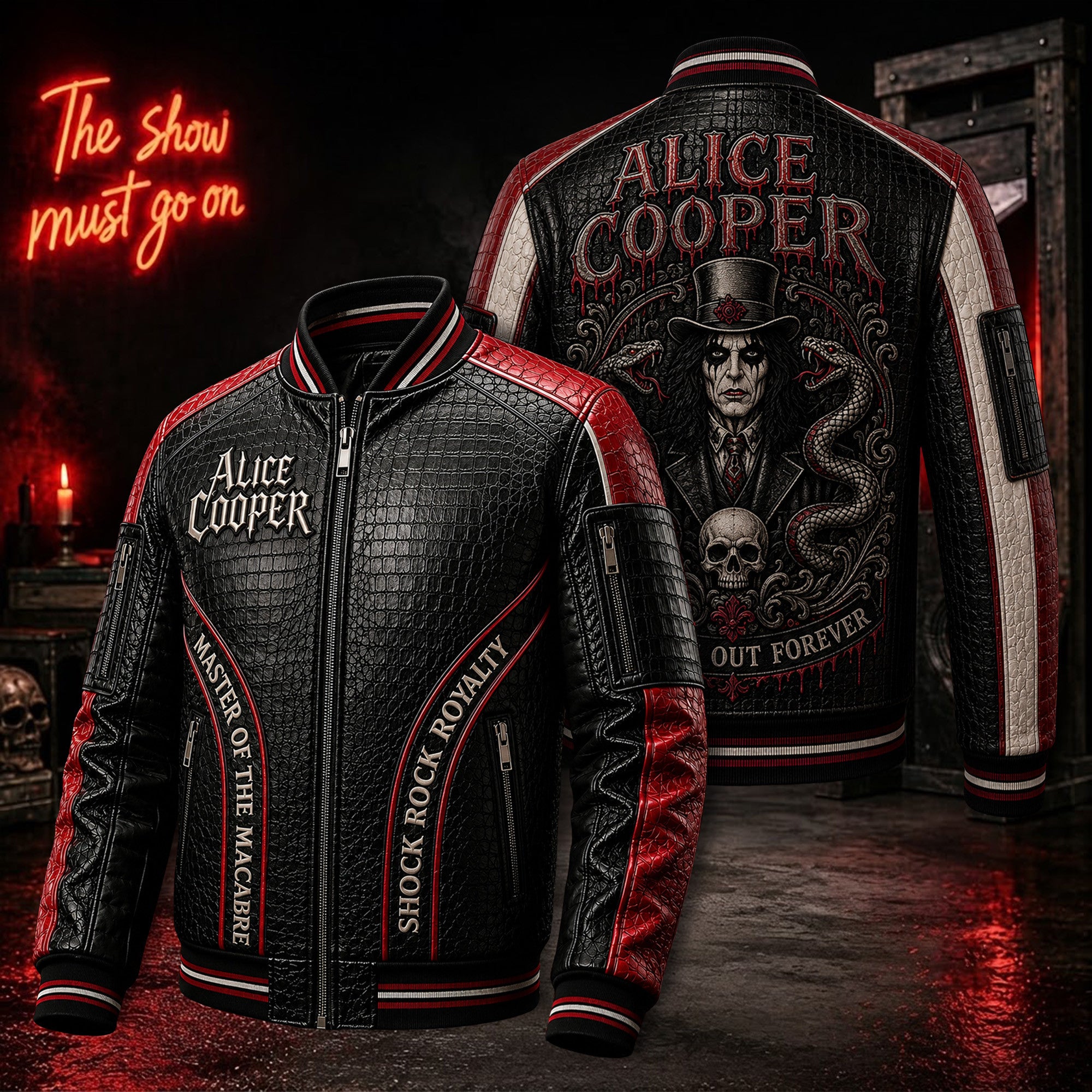 Premium ALCP Leather Zipper Jacket TTMH