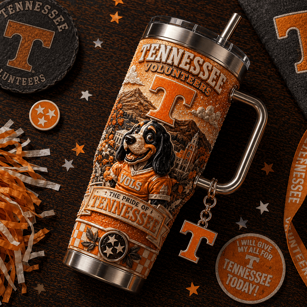 TVF 40oz Tumbler With Handle TTNL