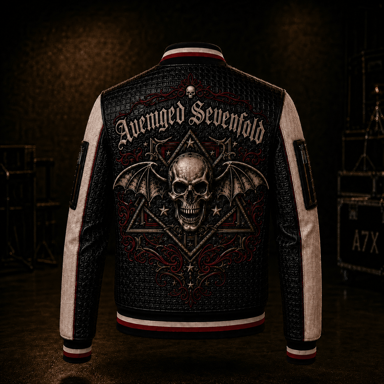 Premium SVD Leather Zipper Jacket PVNA