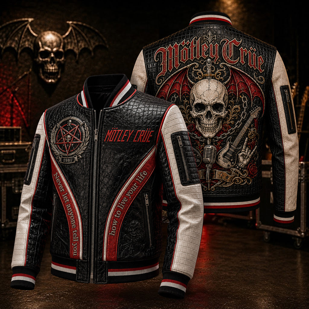 Premium MTLC Leather Zipper Jacket PVNA