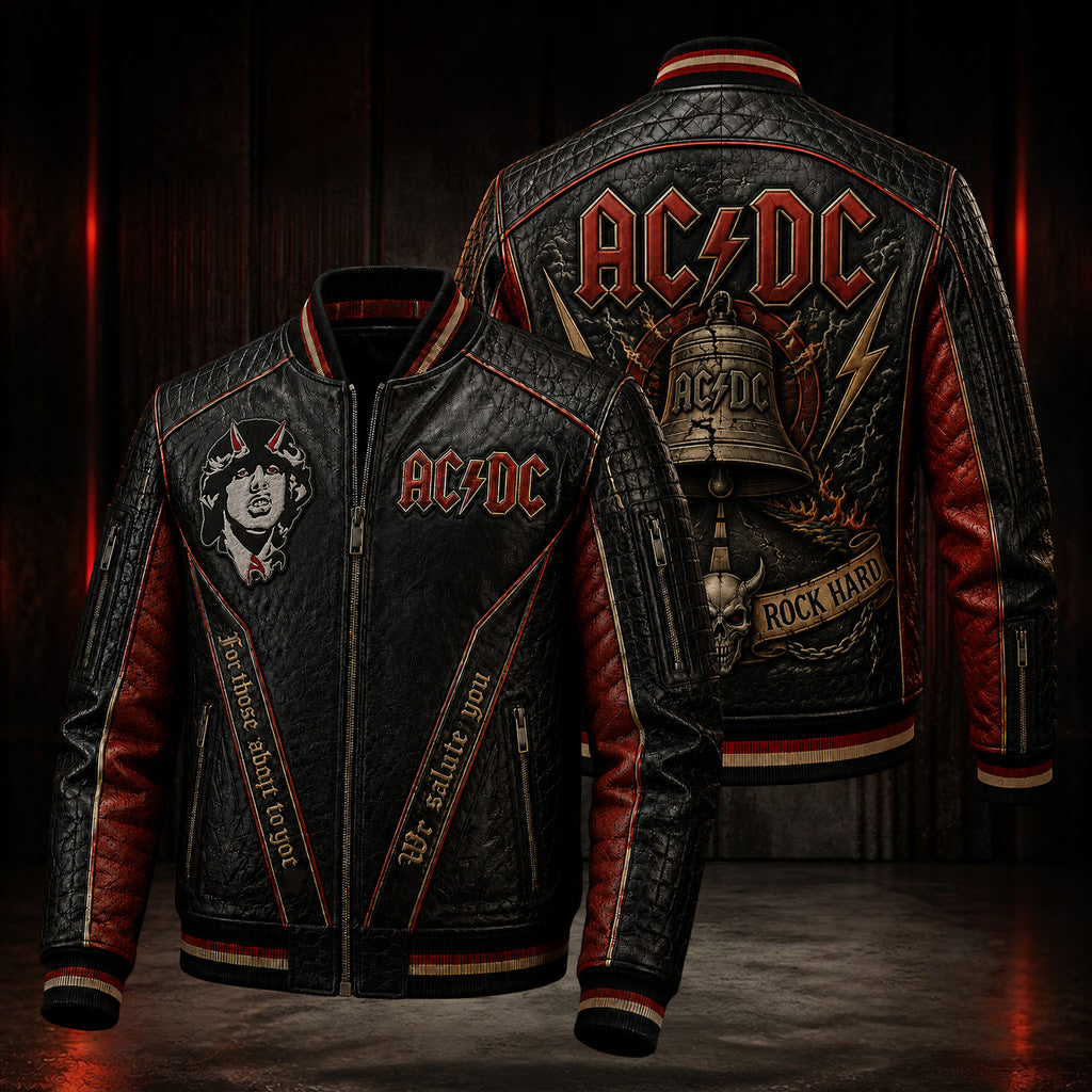 Premium ACD Leather Zipper Jacket PVNA