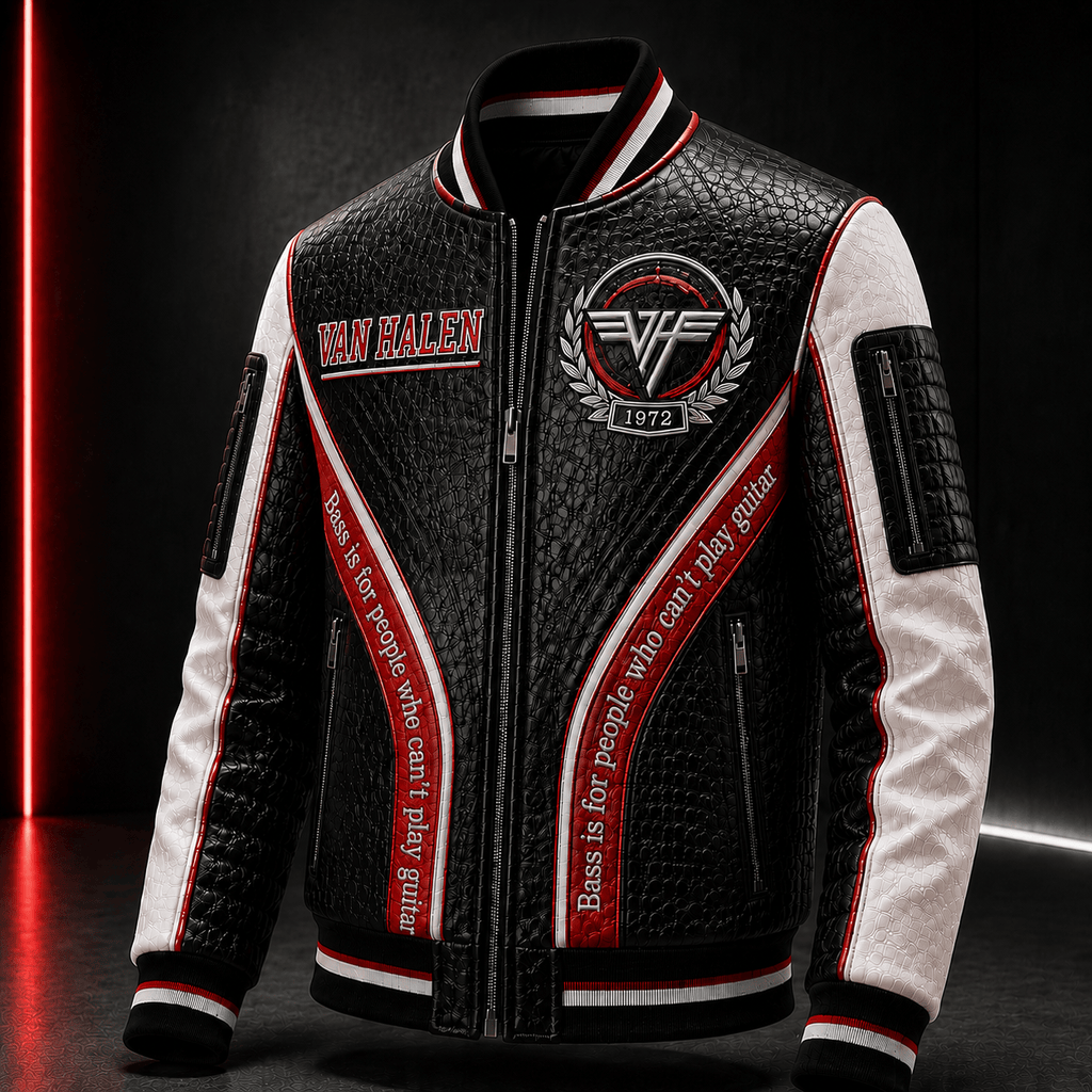 Premium VHL Leather Zipper Jacket PVNA