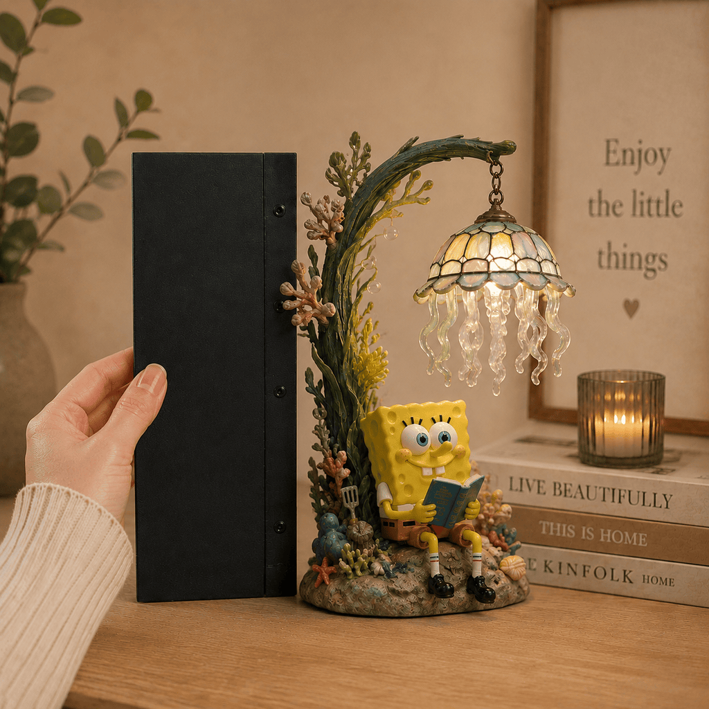Premium SBSP Bookshelf Figurines Lamp NTNA