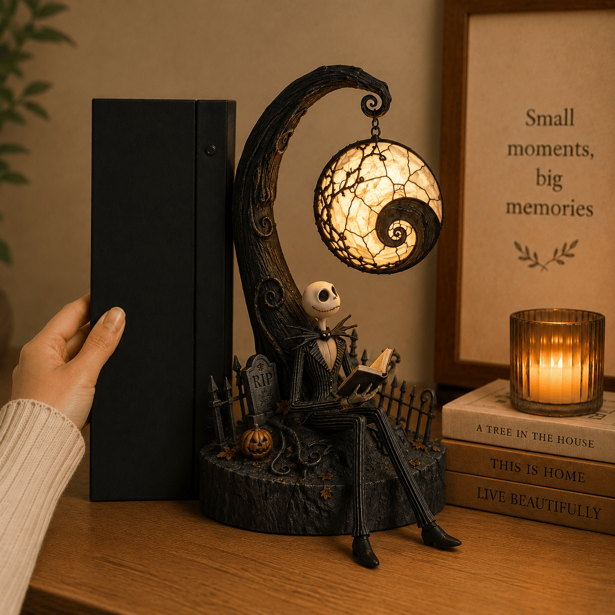 Premium SLT Bookshelf Figurines Lamp NTNA