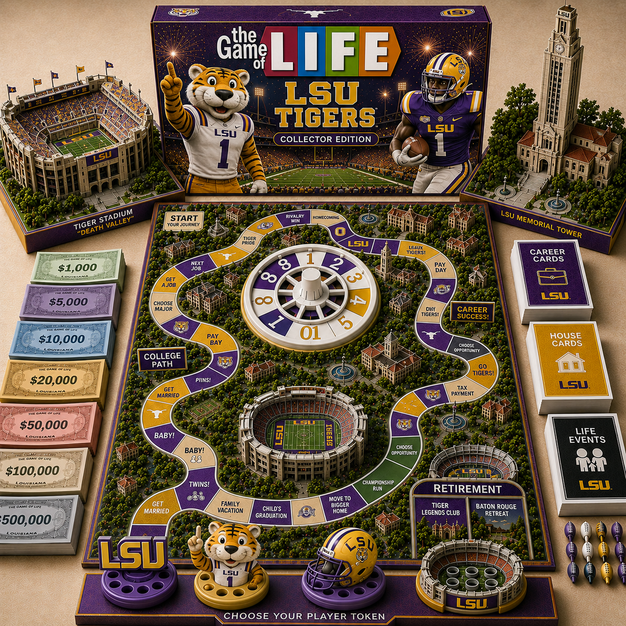 Premium LSUT Board Game NHVH