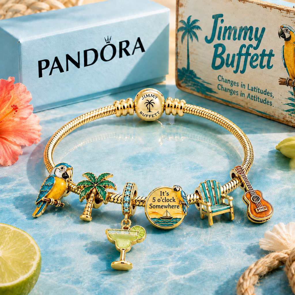 JBT Gold Charm Bracelet Set BMD