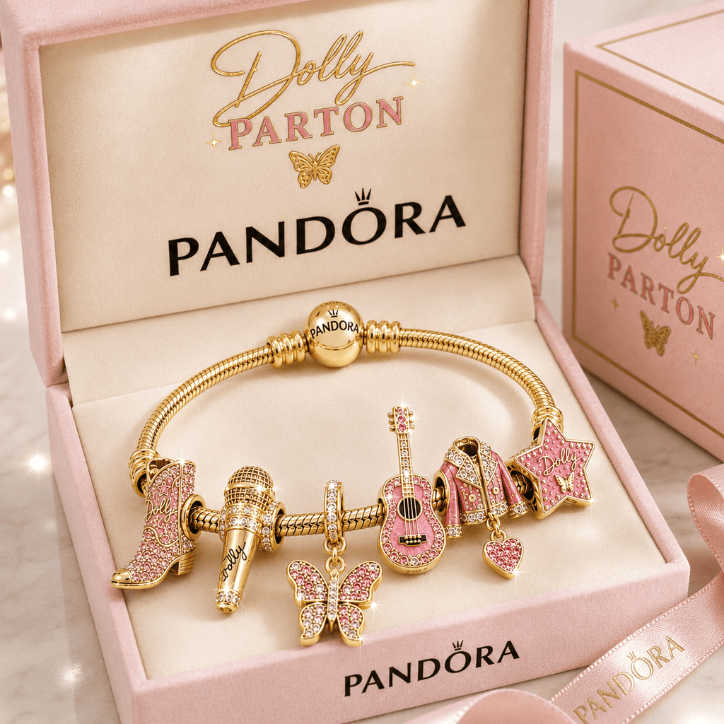 DLPT Gold Charm Bracelet Set BMD