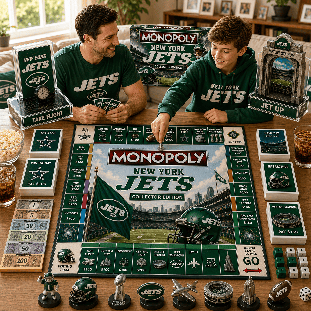 Premium NYJ Board Game TMH