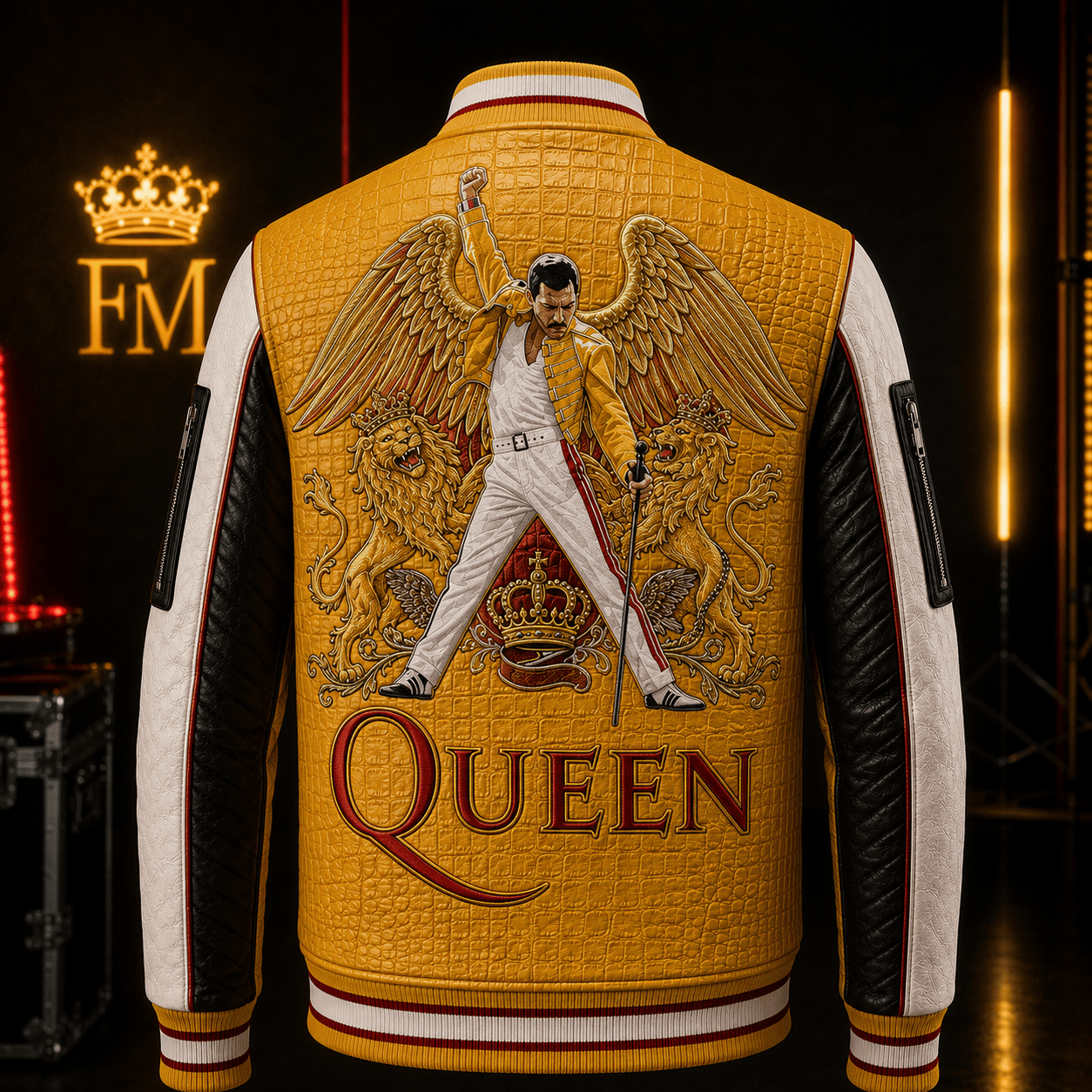 Premium QNN Leather Zipper Jacket TTMH