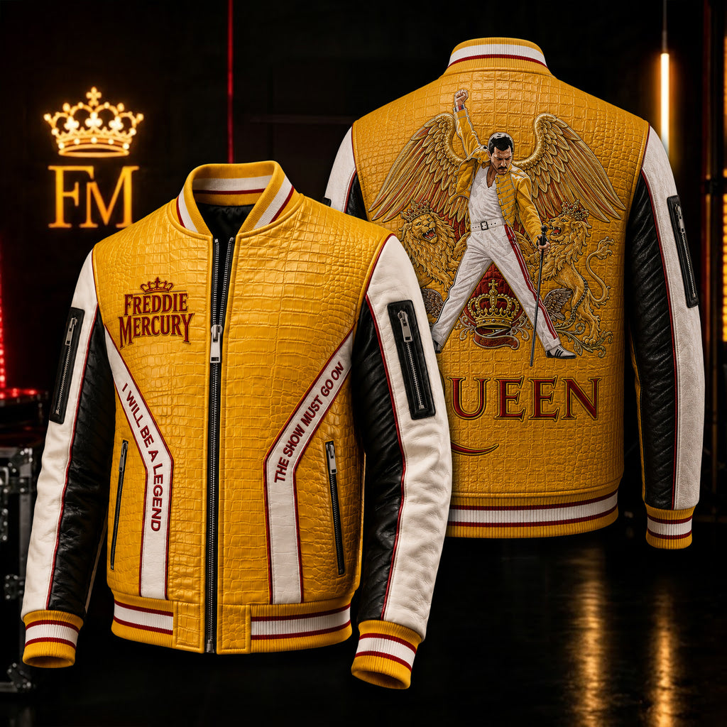 Premium QNN Leather Zipper Jacket TTMH