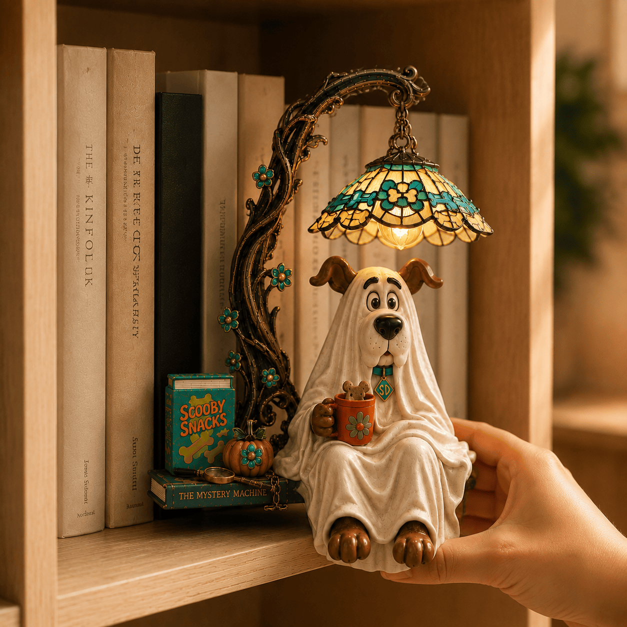 Premium SCBD Bookshelf Figurines Lamp PDL