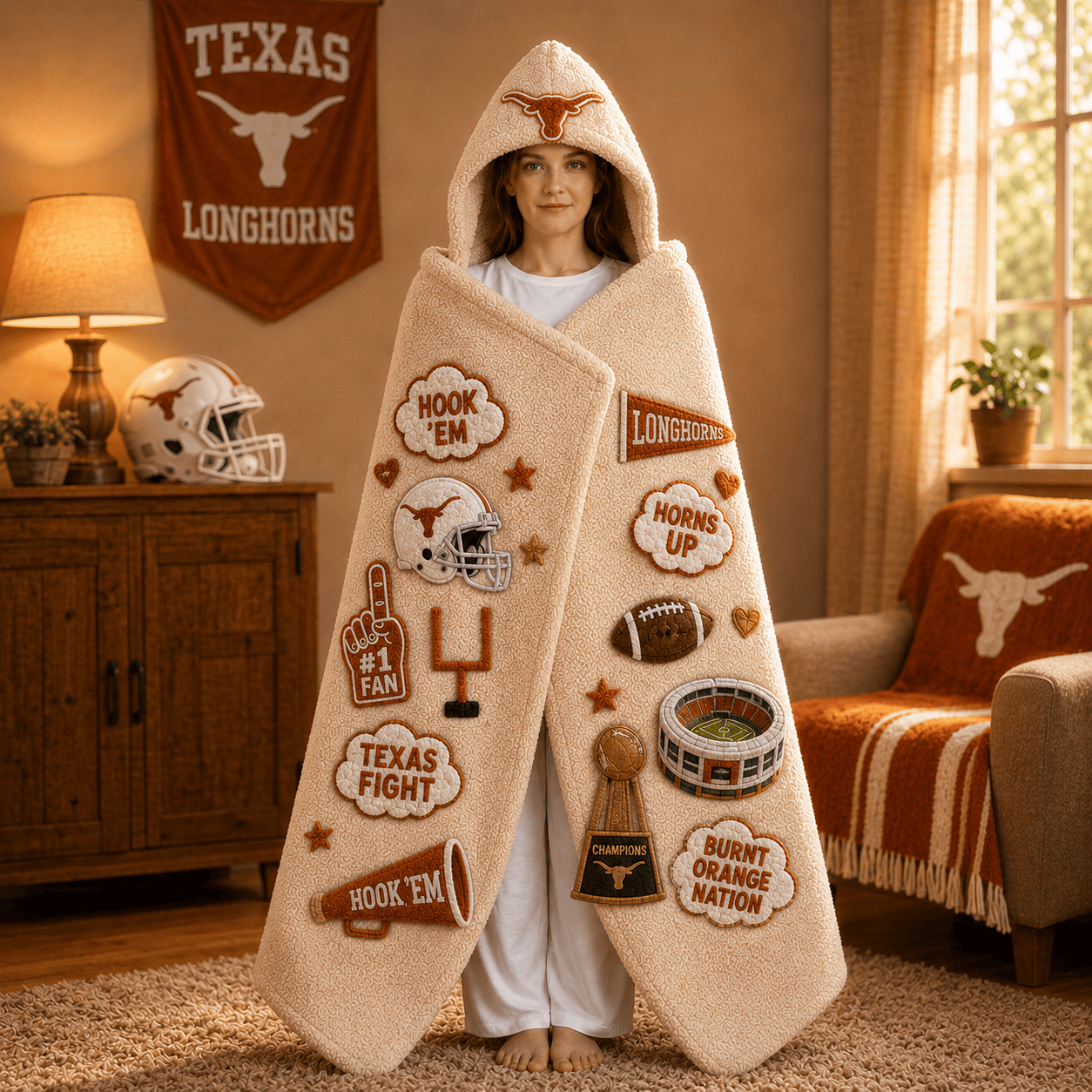 Premium TLS Hooded Blanket BMD