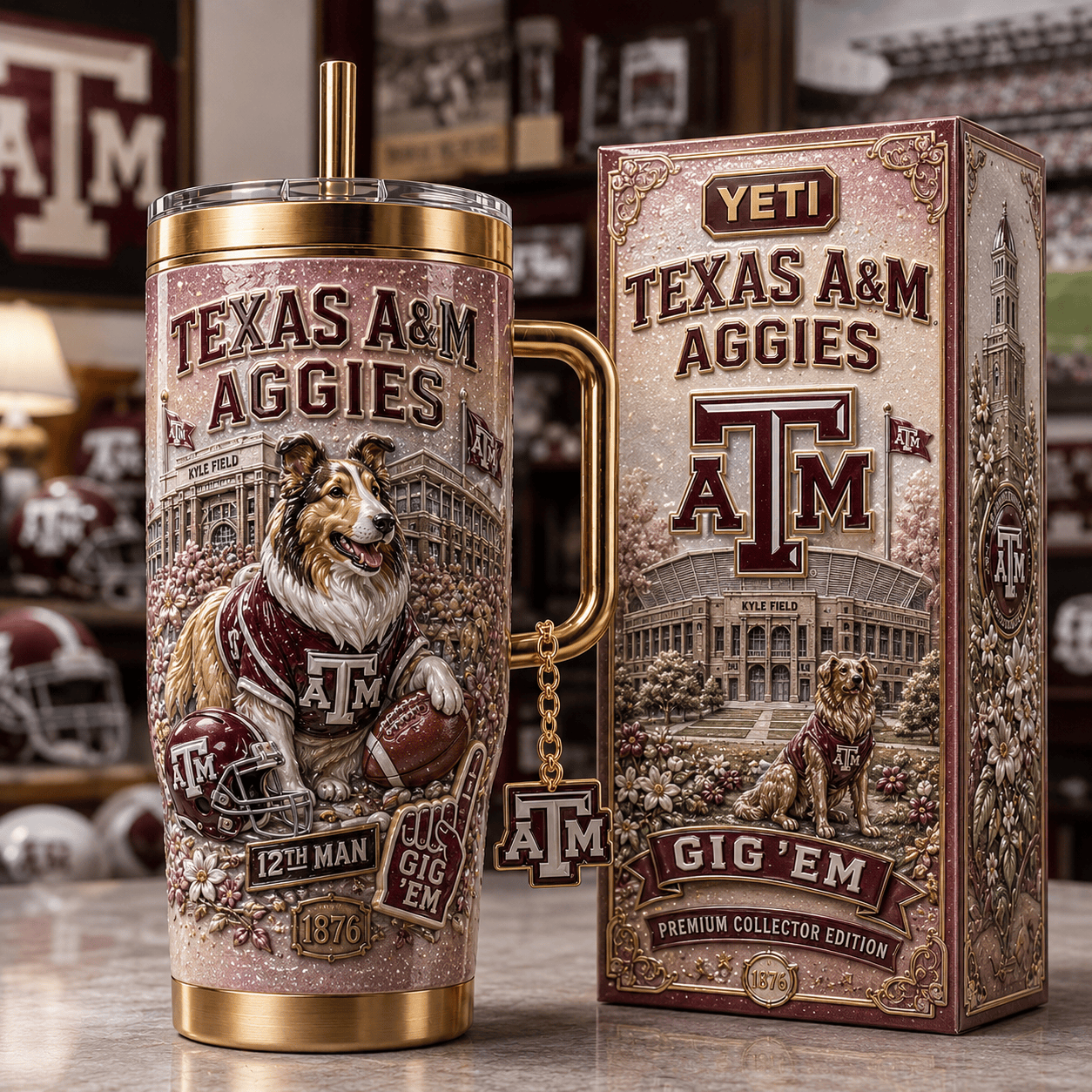 TAMA 40oz Tumbler With Handle TTNL