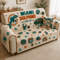 MDP Tufted Sofa Cover & Pillow Set DNBN