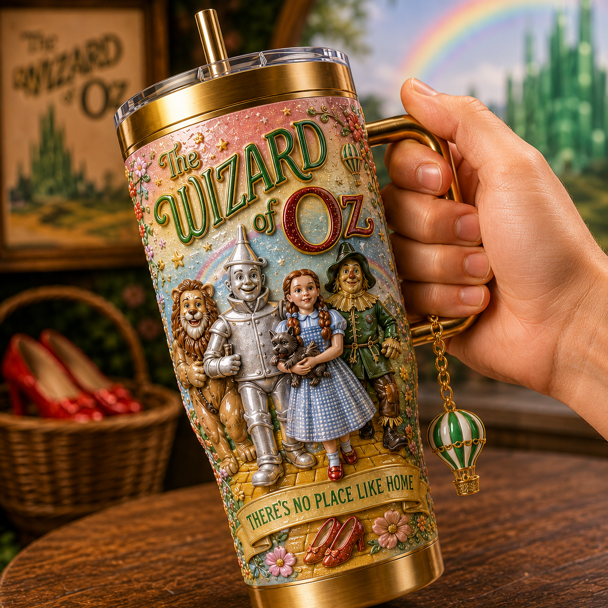 TWOZ 40oz Tumbler With Handle TTNL