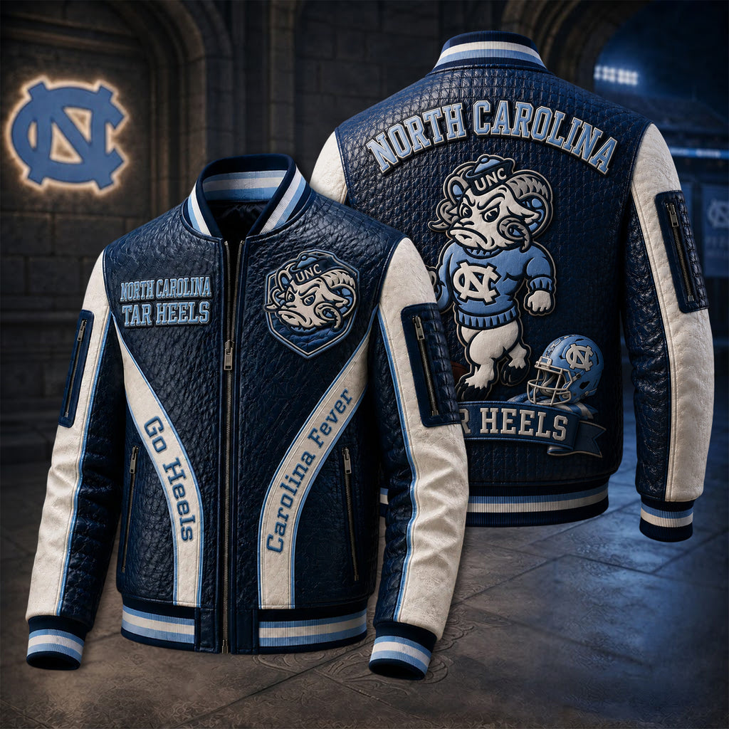 Premium UNC Leather Zipper Jacket PVNA