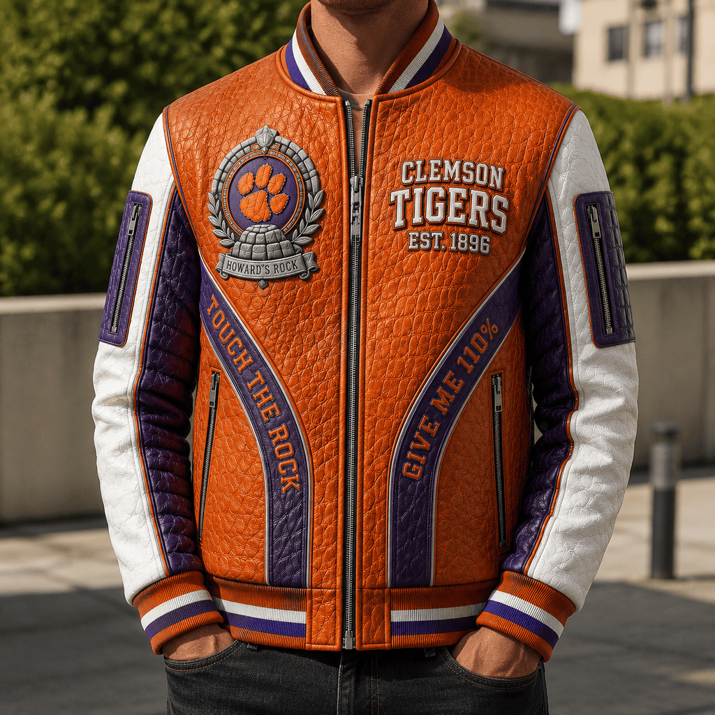 Premium CTFB Leather Zipper Jacket TTMH