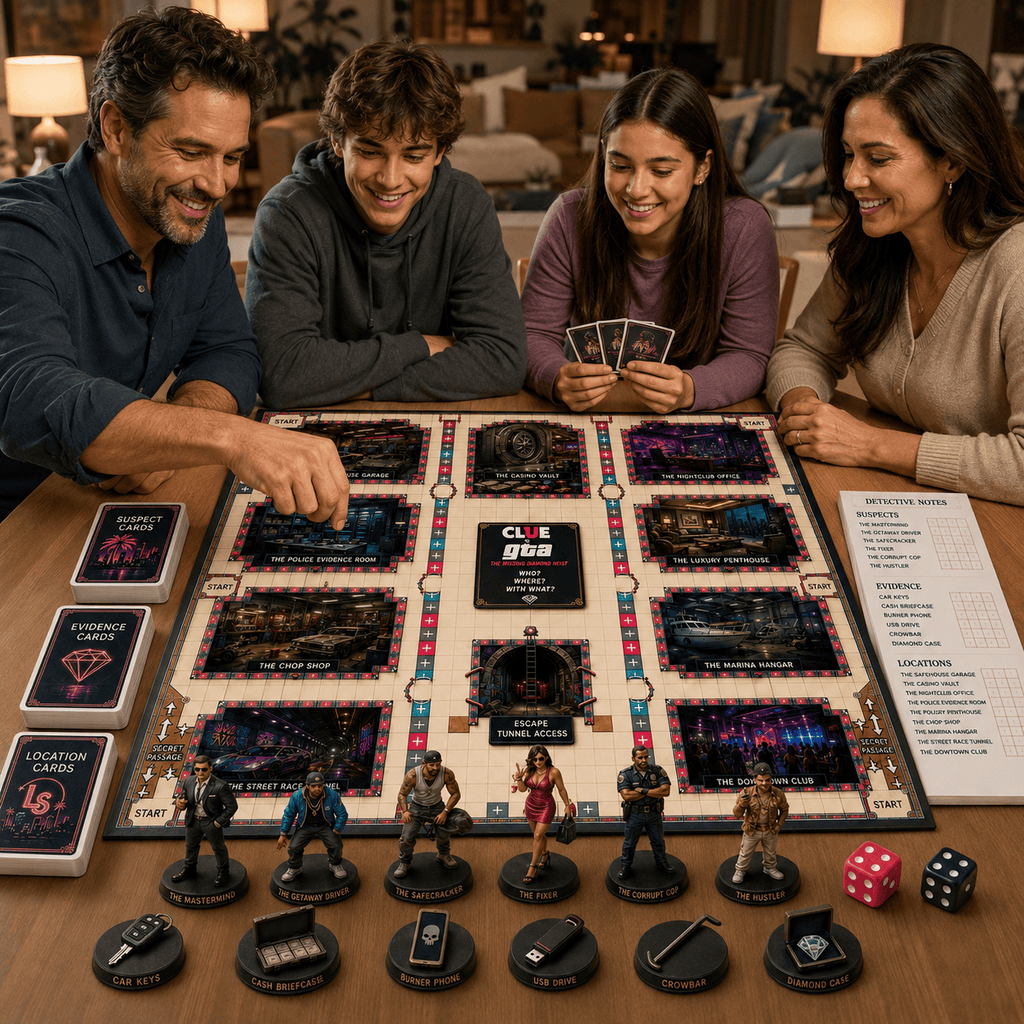 Premium GTAA Board Game NHVH