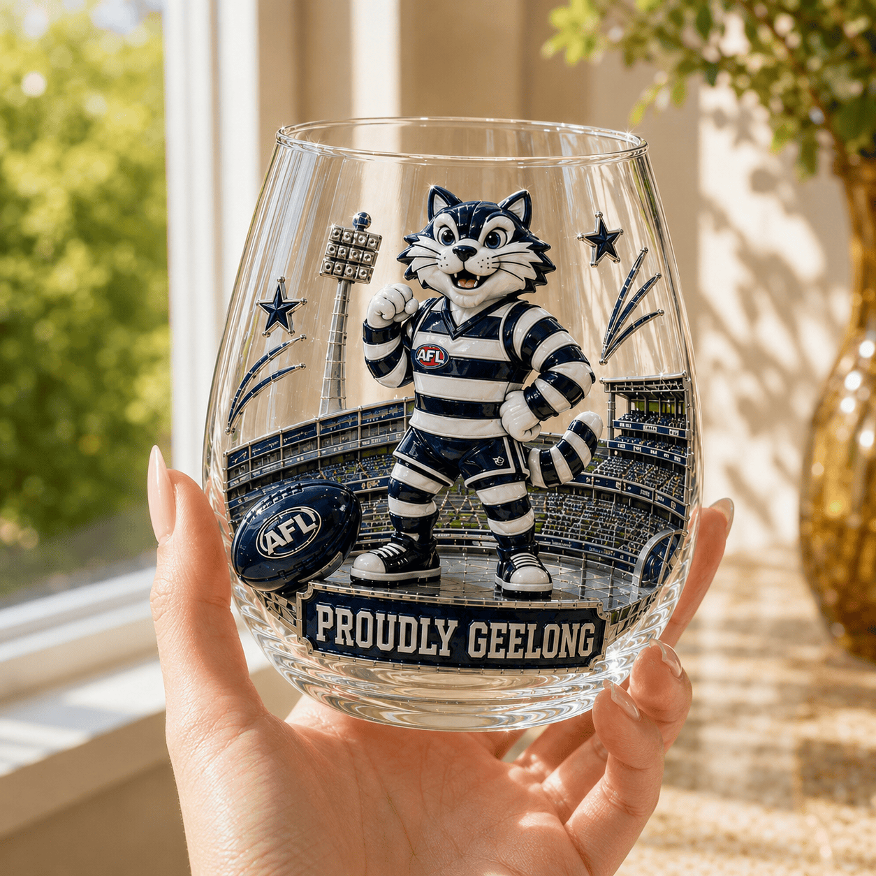 Premium GLC Wine Glass Cup VTH