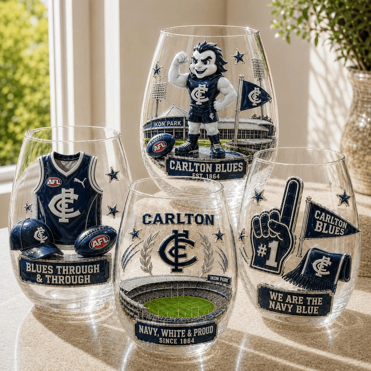 Premium CTFC Wine Glass Cup VTH