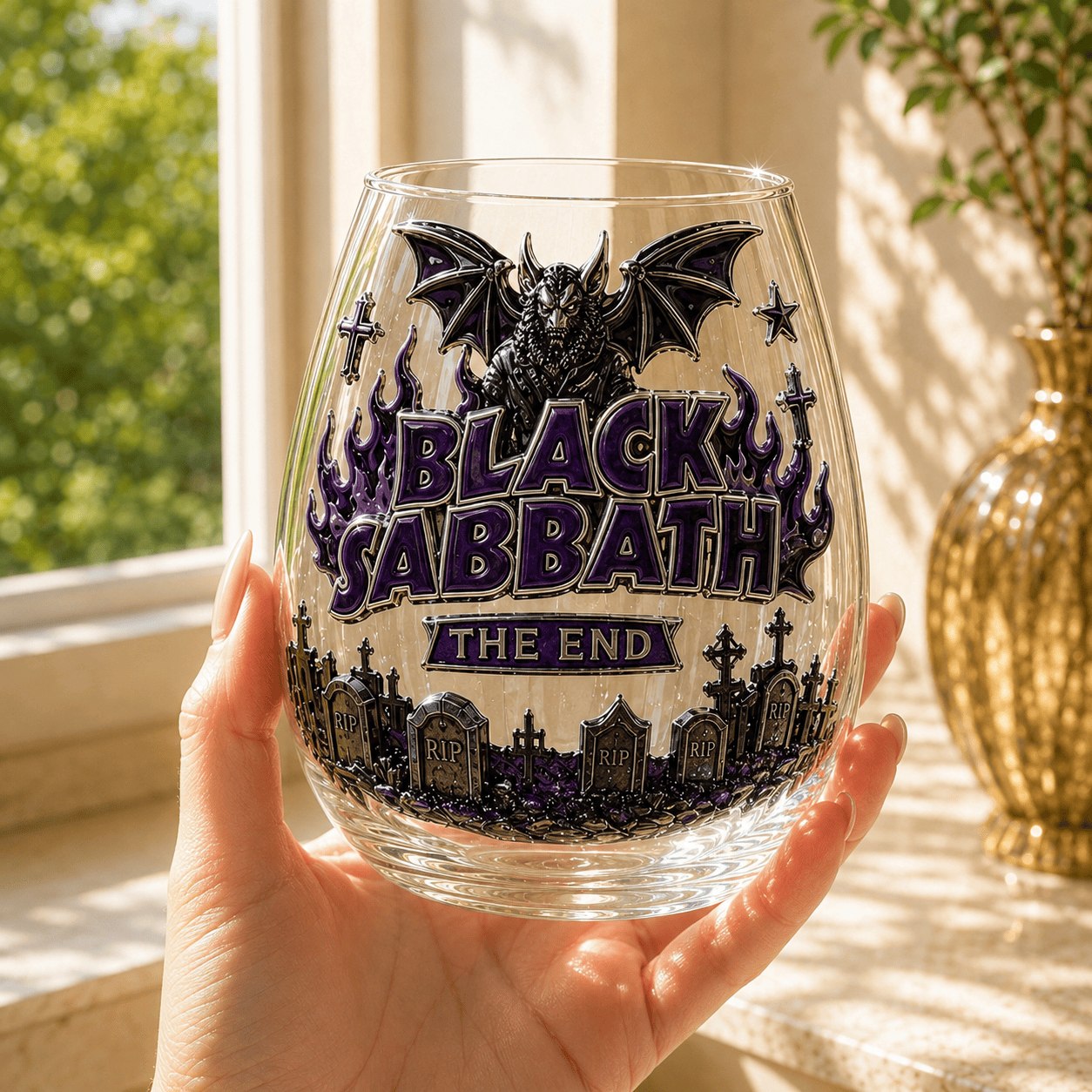 Premium BLST Wine Glass Cup VTH