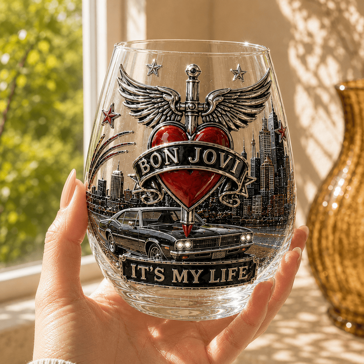 Premium BJV Wine Glass Cup VTH