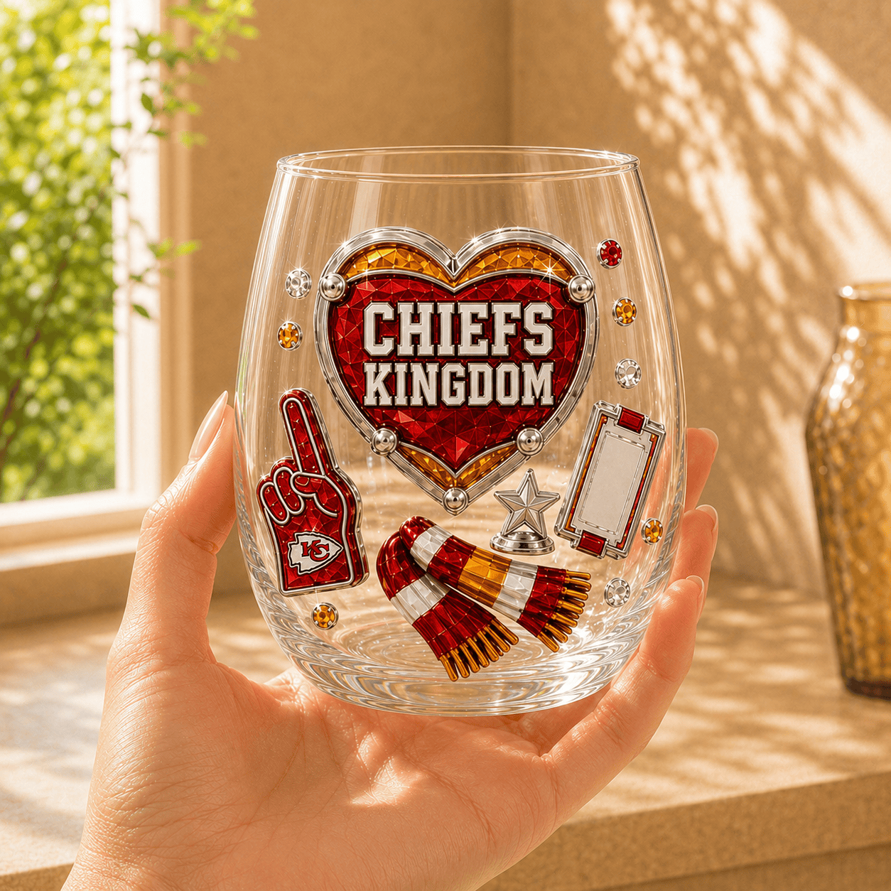 KCC Wine Glass Cup NHVH