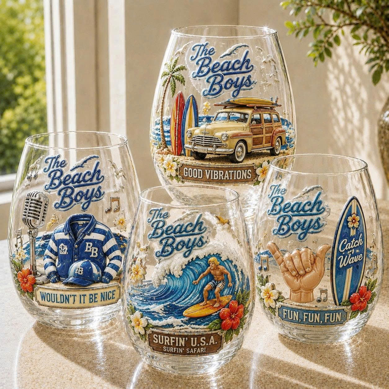 Premium TBY Wine Glass Cup TTN