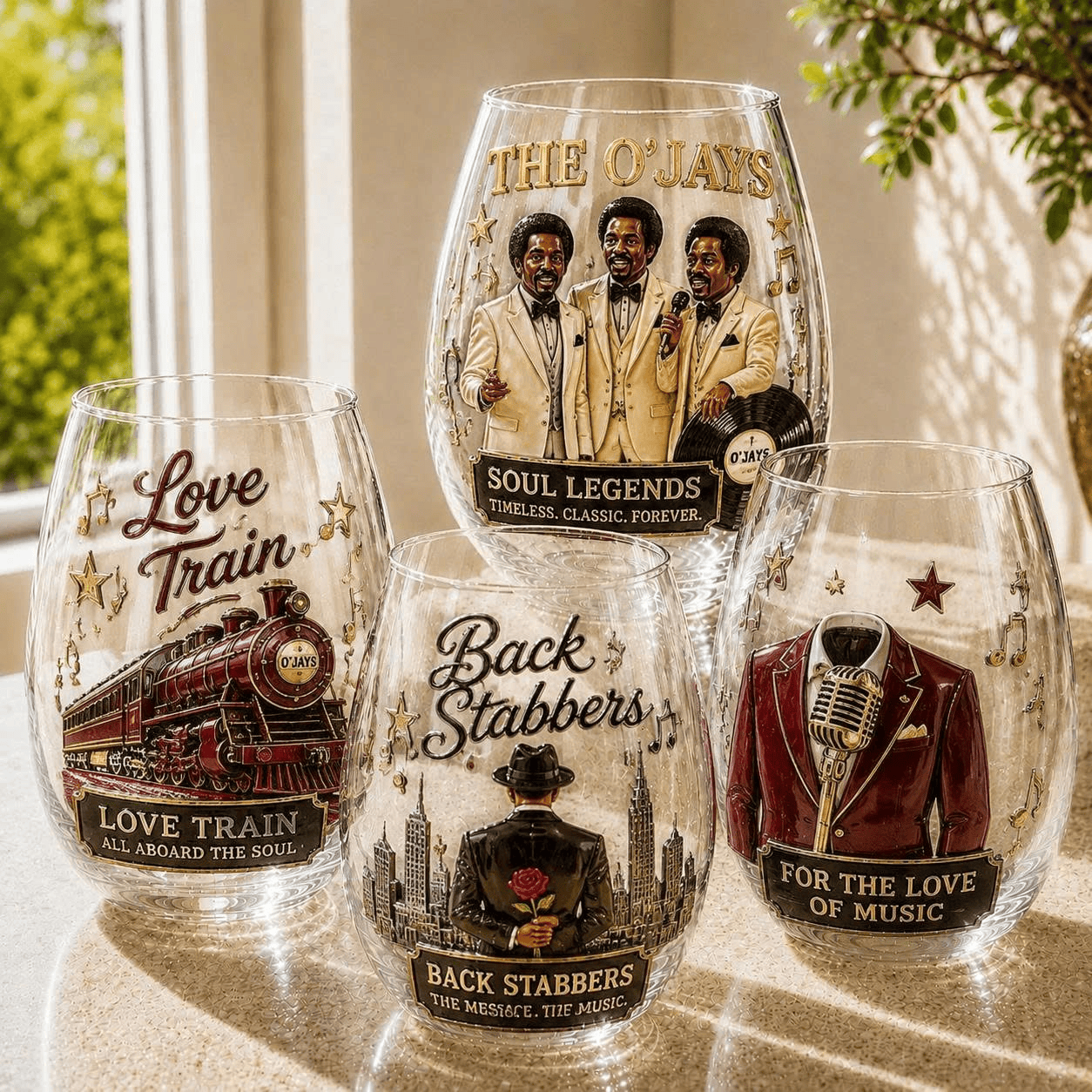 Premium TOJ Wine Glass Cup TTN