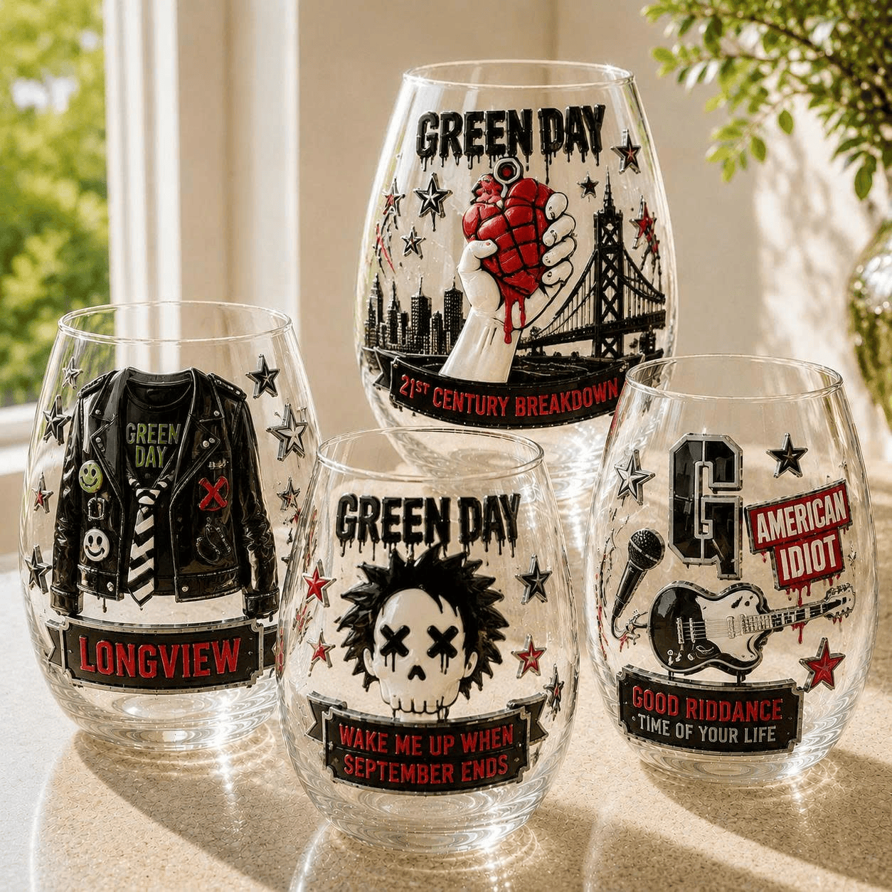 Premium GRD Wine Glass Cup TTN
