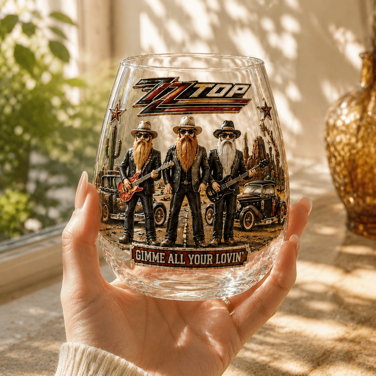 Premium ZZT Wine Glass Cup TTN