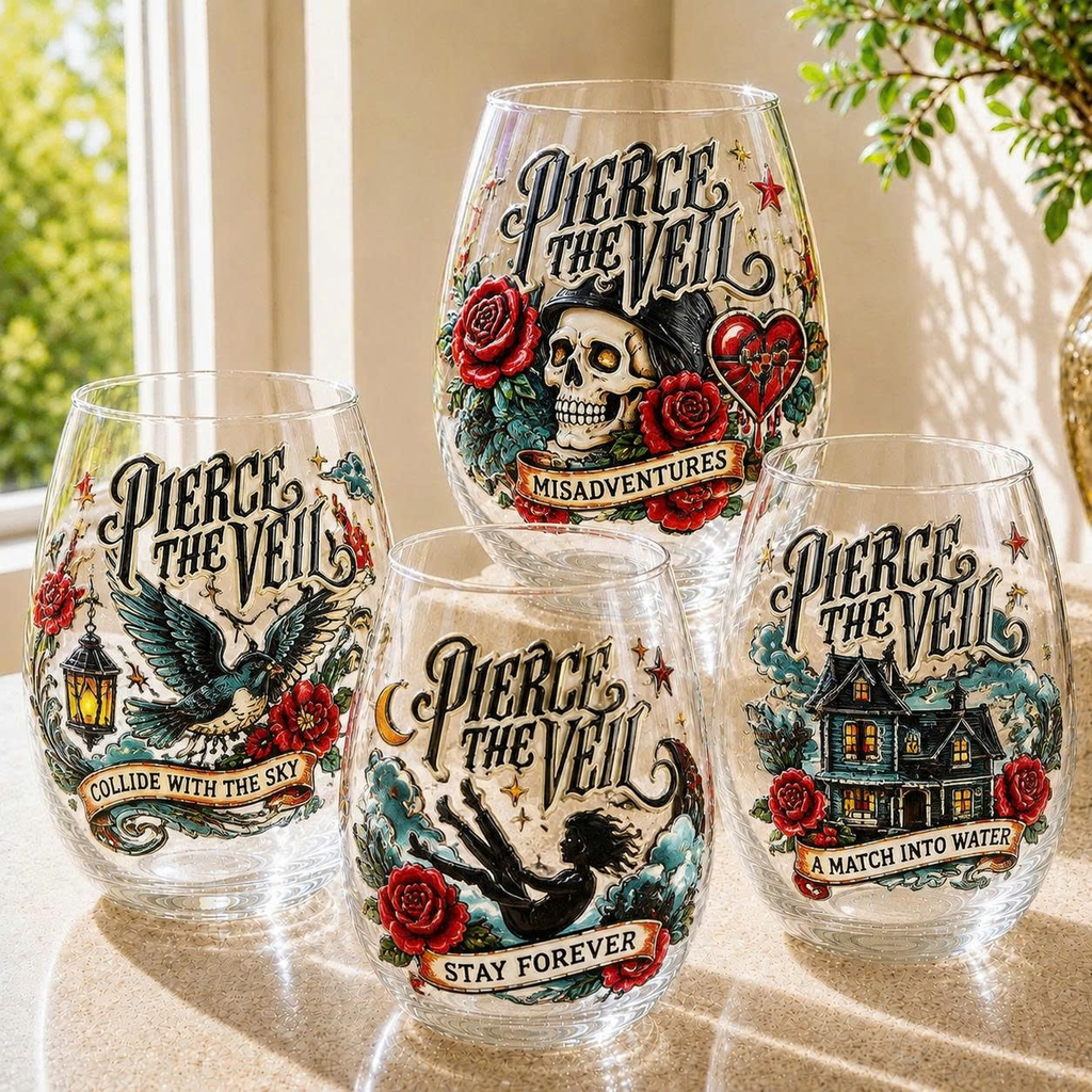 Premium PTV Wine Glass Cup TTN