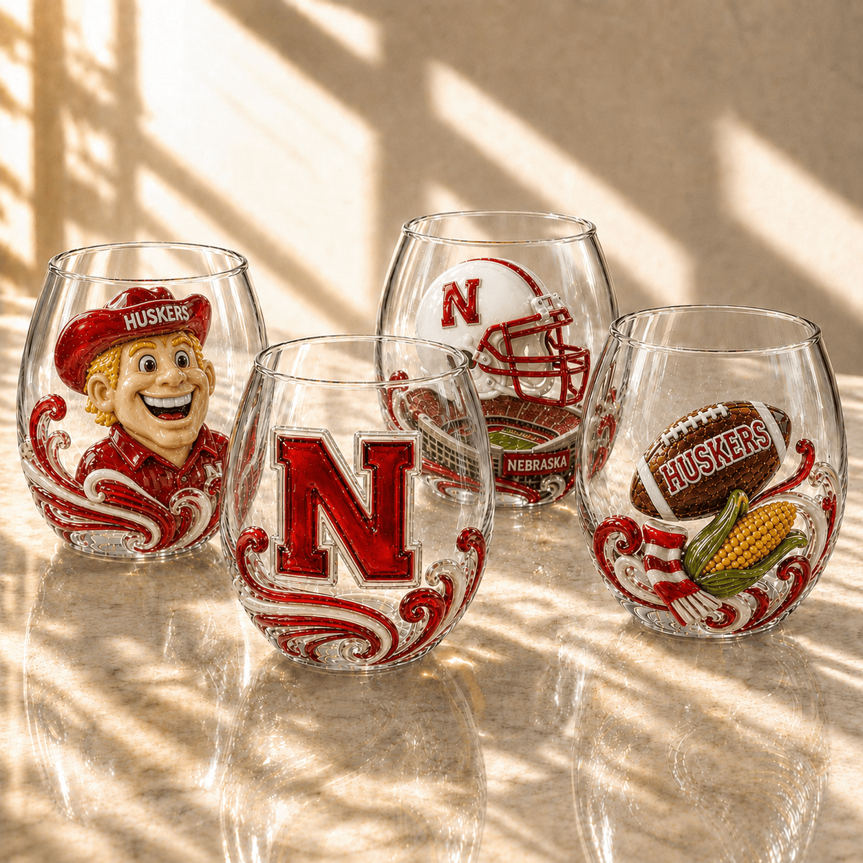 Premium NCH Wine Glass Cup TMH