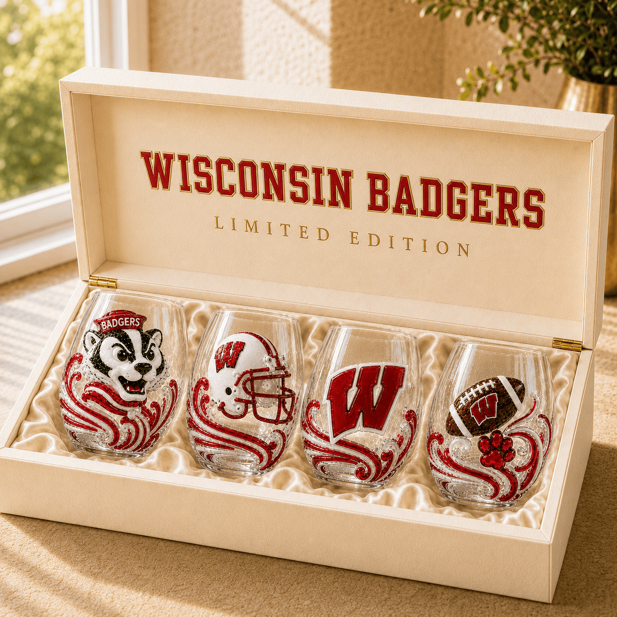 Premium WBG Wine Glass Cup TMH